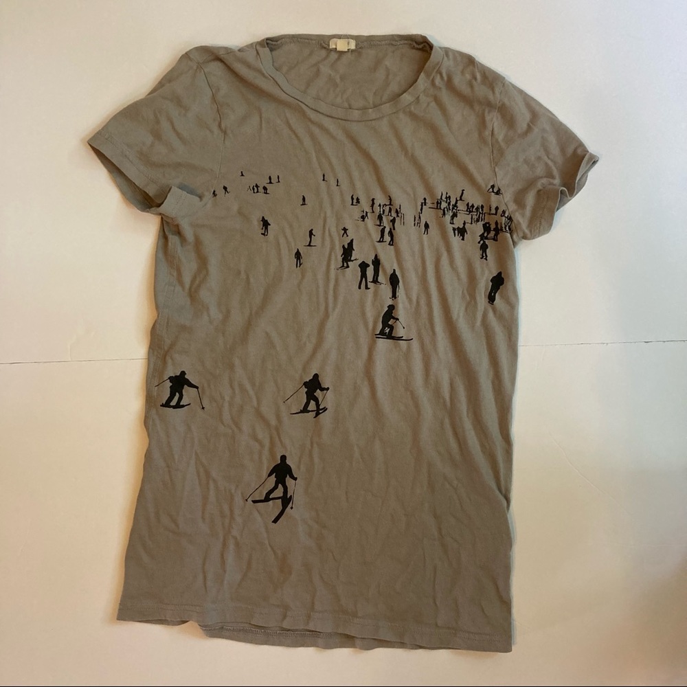 ***2 for $10***  J Crew Grey T Shirt | Medium